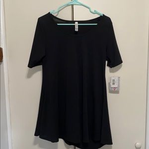 Lularoe black size small perfect t NWT